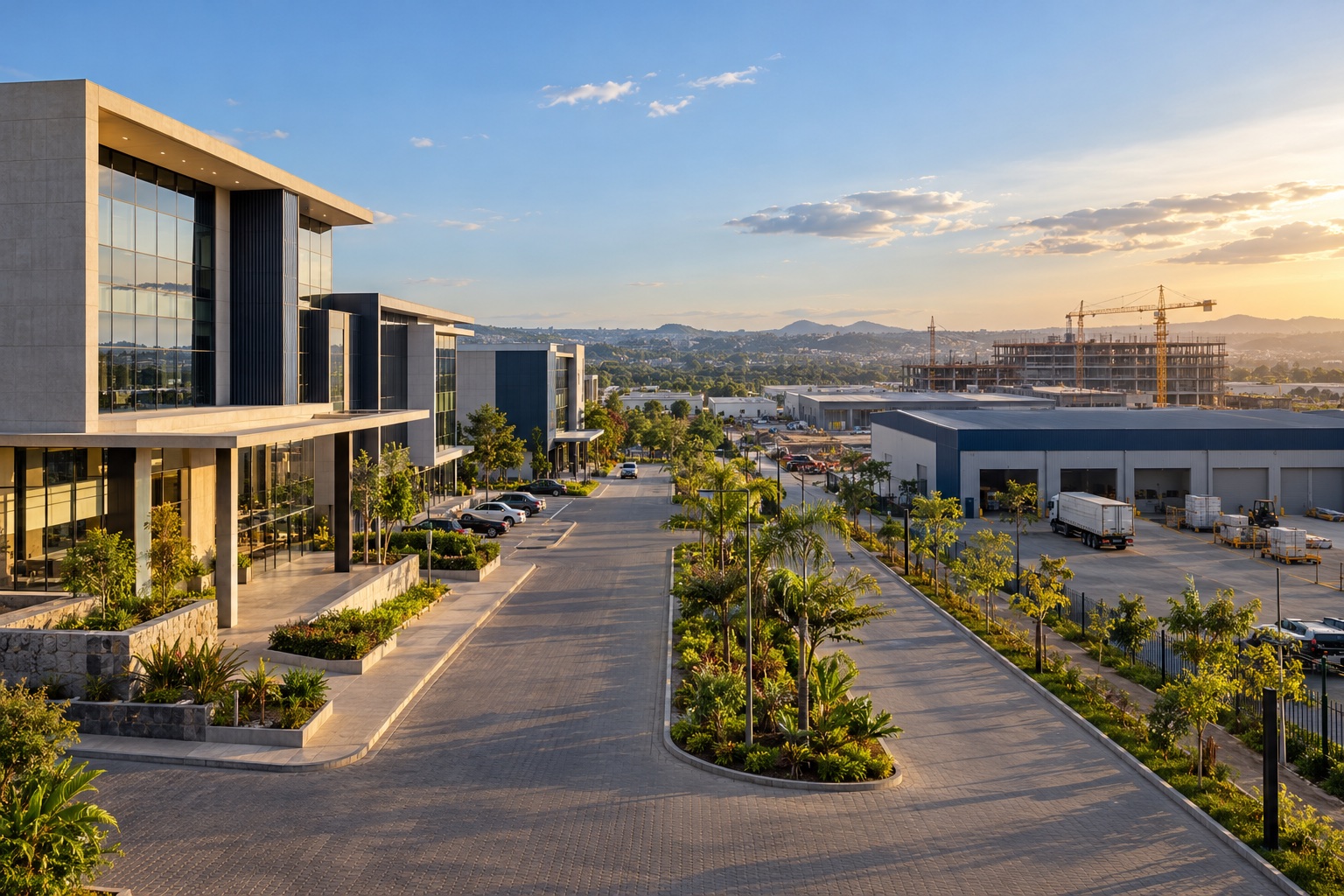 Strategic commercial and industrial development